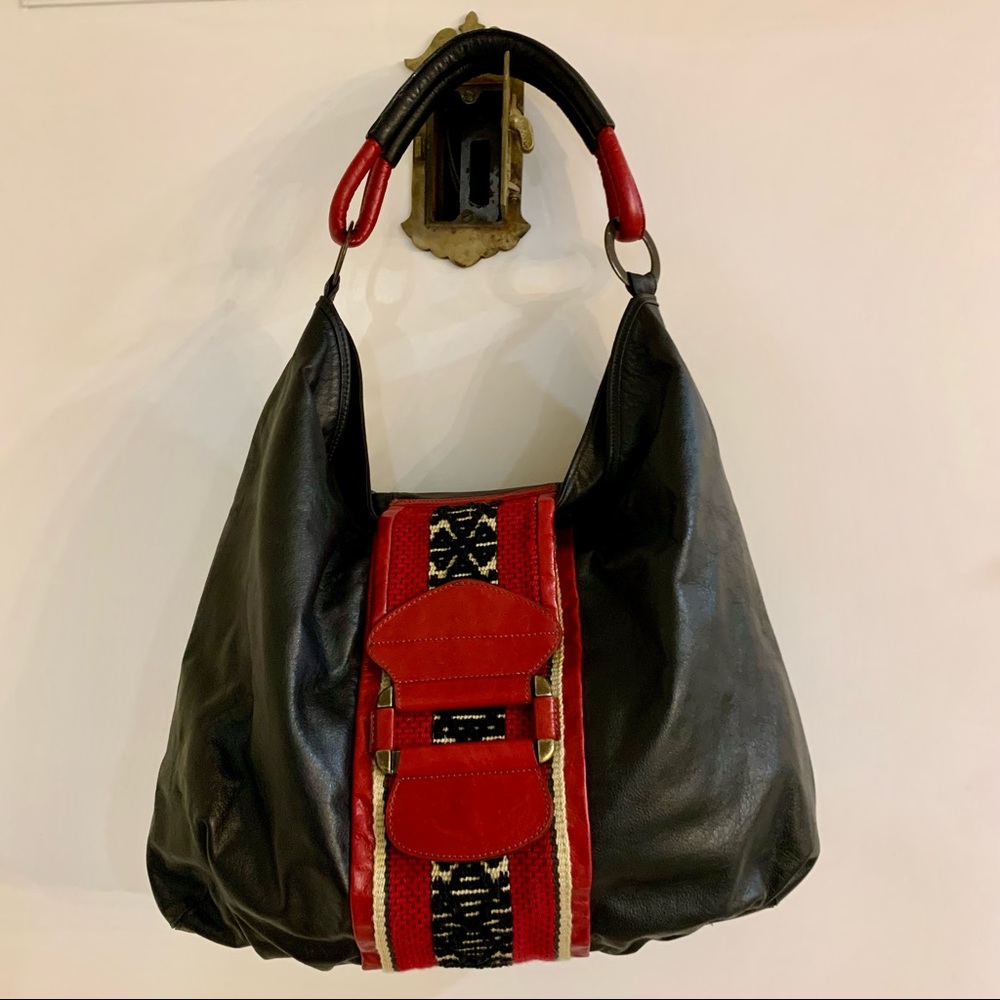 Limon Piel Embroidered Handmade Columbian Leather Purse